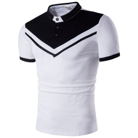 Explosive Style Men's Polo Shirt Casual Short-Sleeved T-Shirt